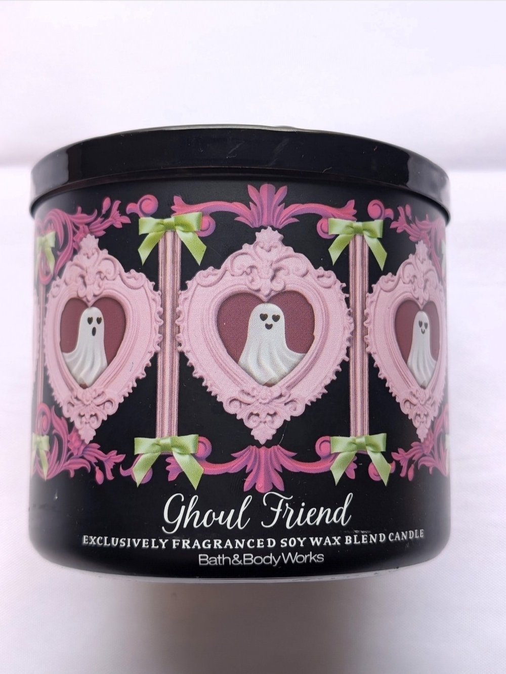 Bath & Body Works Ghoul Friend Candle - Black & Pink